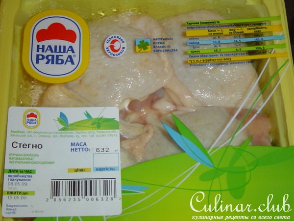 Цыпленок в кунжуте