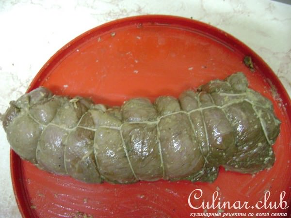 Телятина в жировой сетке