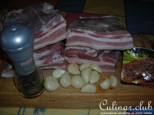 Свиная грудинка (в пакетах)