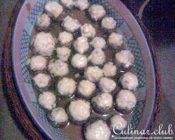 Шампиньоны, фаршированные мясом криля