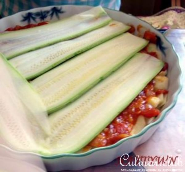 Аппетитная овощная мусака под сырной корочкой