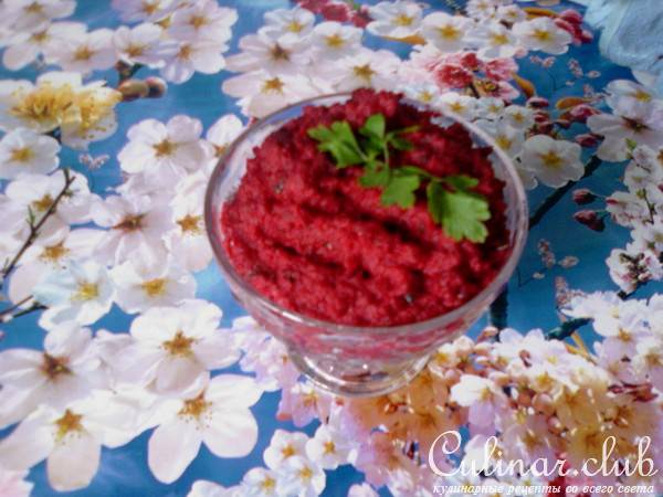 Свекольная икра.