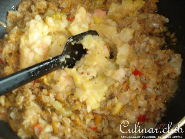 Салат-икра из печёных овощей (для поста)