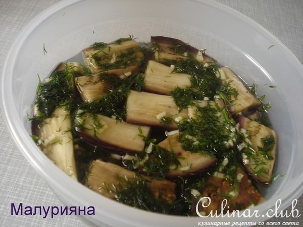 Баклажановые "грибочки"