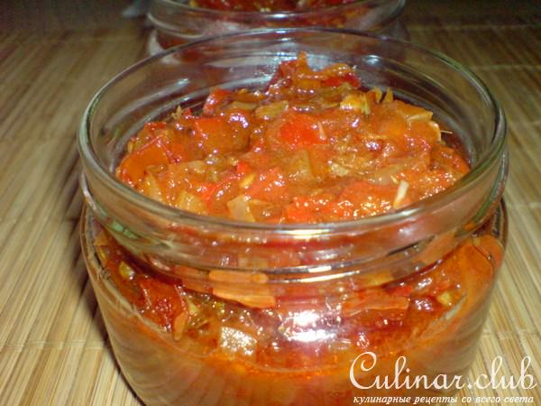 Икра овощная по-итальянски "Peperonata"