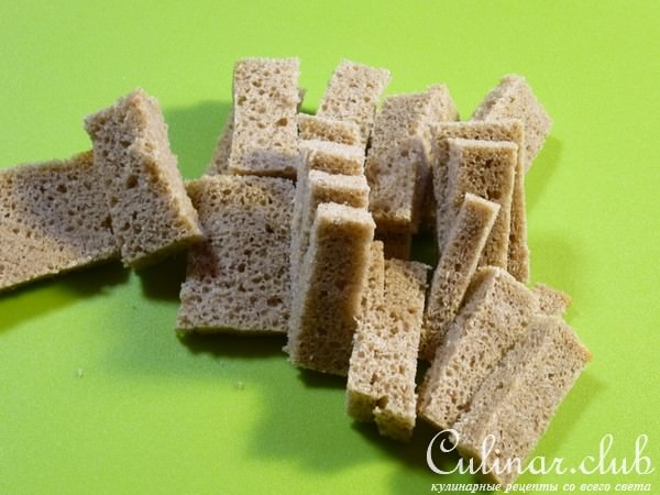 "Закуска из хлебных корзиночек с семгой и каперсами"