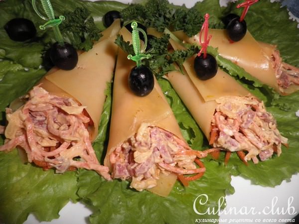 Закусочка "И снова Новый год "