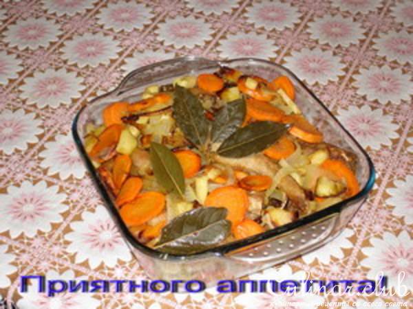 Маринованная рыбка "Праздничная"