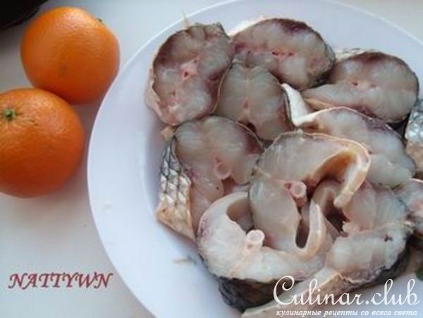 Рыба в апельсиновом соусе