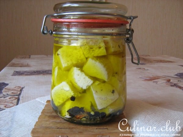 Маринованный сыр
