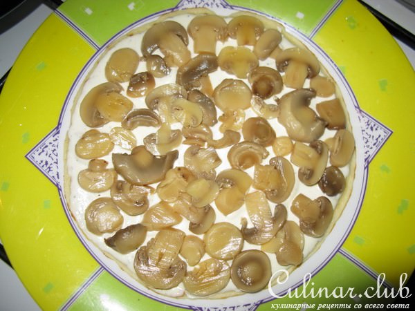 Блинный закусочный торт