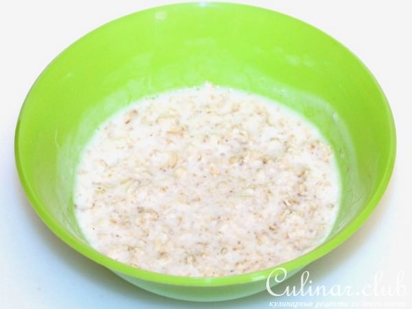 Овсяный кекс с сюрпризом