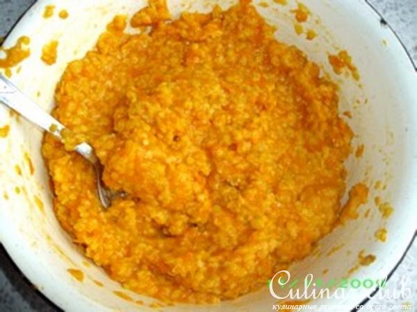 Маффины пшенные с тыквой