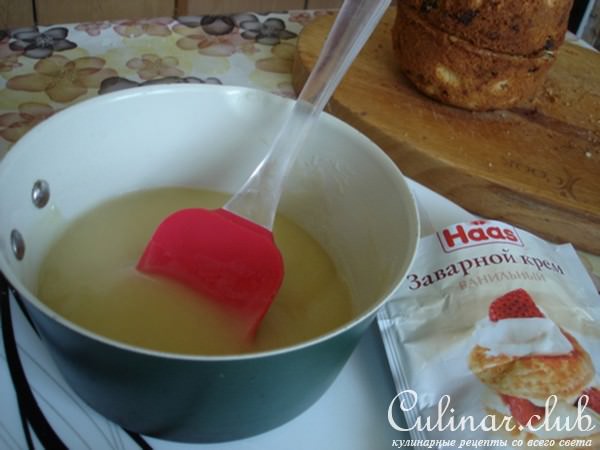 Пасхальный кекс с цукатами