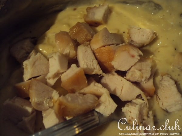 закусочные кексы с курицей и эстрагоном (Cake au poulet et a l39;estragon)