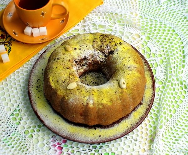 Кекс с цукини и шоколадом.