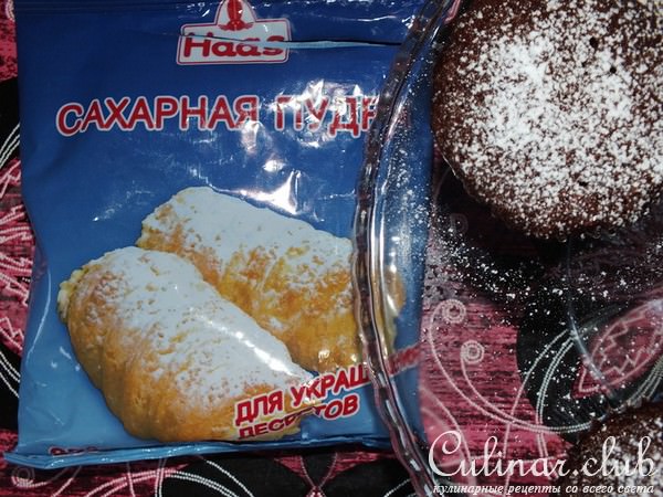 Низкокалорийный шоколадный кекс за 1 минуту