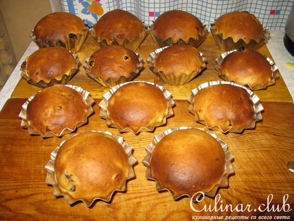 Кексы и кексики с сухофруктами