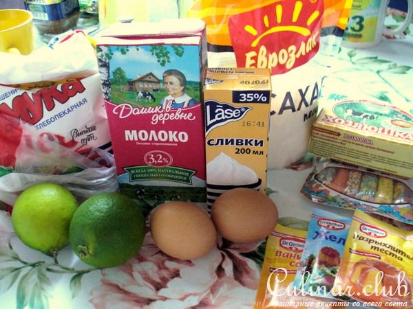 Лаймовый кекс.