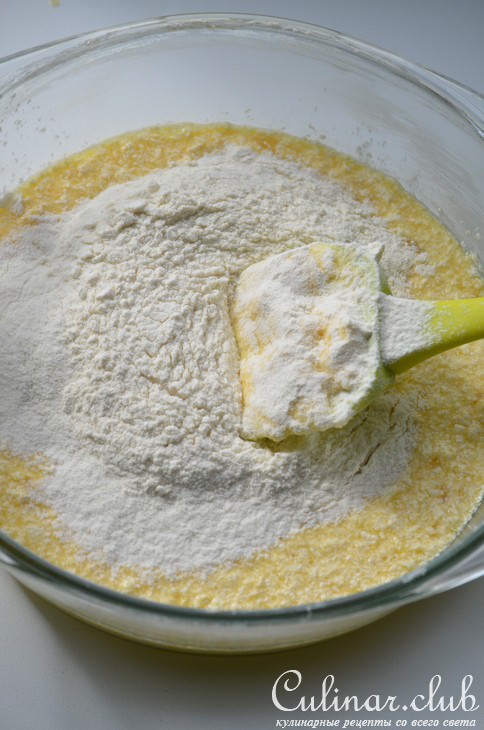 Кекс с мандаринами