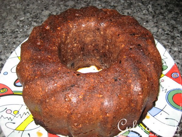 Шоколадный кекс с виски