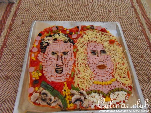 Самое вкусное тесто для пиццы и несколько идей оформления.