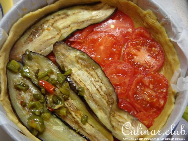 Пирог с баклажанами (сочный и вкусный:))