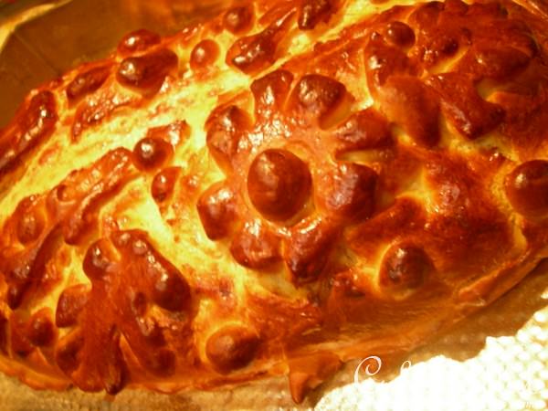 КУЛЕБЯКА-ПИЦЦА с многослойной начинкой