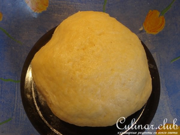Пирог с кабачками и сыром.