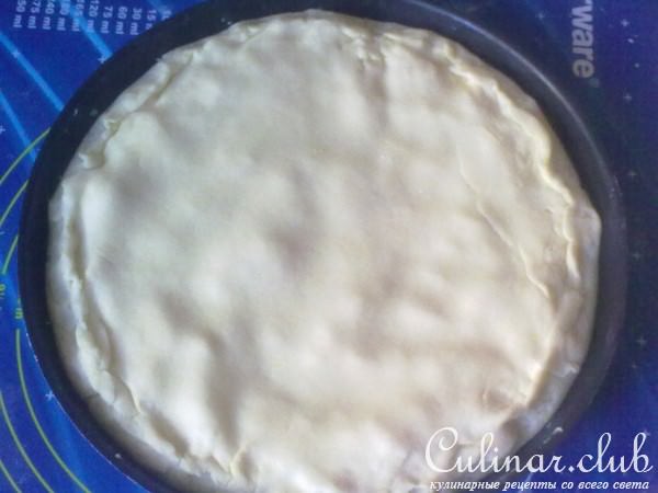 Пирог Гведзели с сыром и яйцом