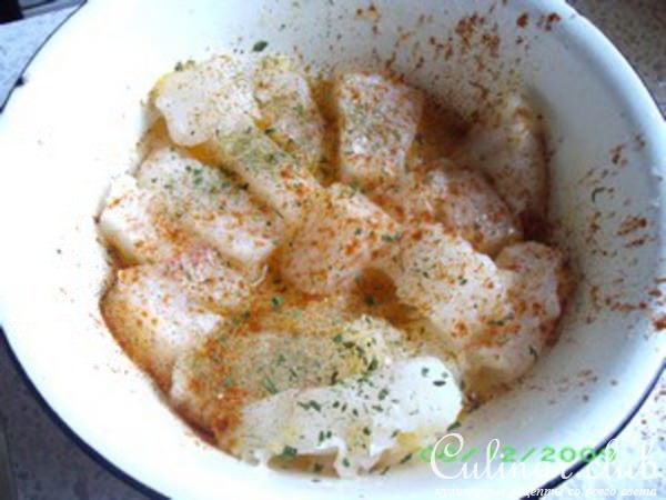 Пирог с палтусом (мой вариант)
