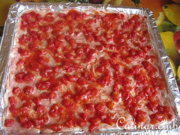Вкуснейшая пицца на тонком кефирном тесте