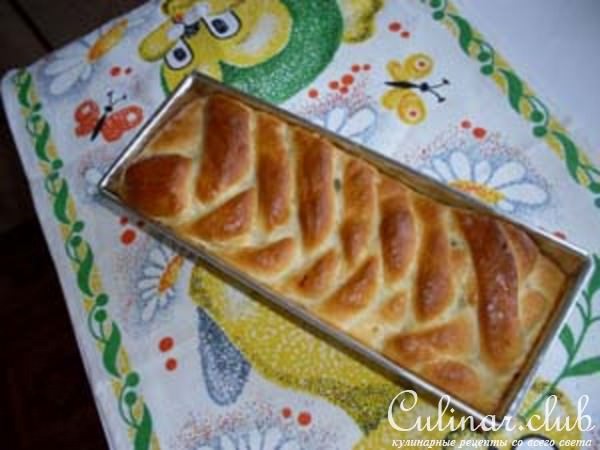 Пирог с молодой капустой