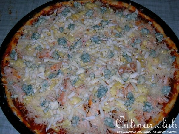 Пицца с курицей BUFFALO (почти)