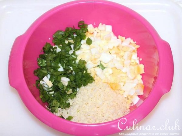 Булочки-розочки с сырной начинкой
