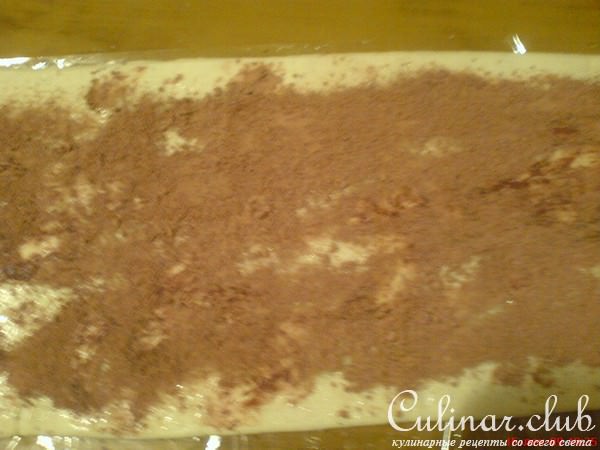 Слоёные палочки с какао и мёдом