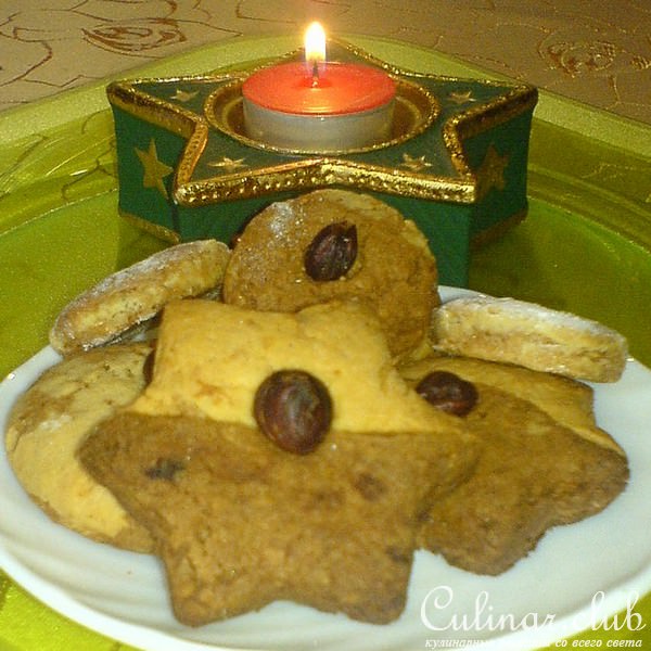 ПЕЧЕНЬЕ праздничное с кокосом
