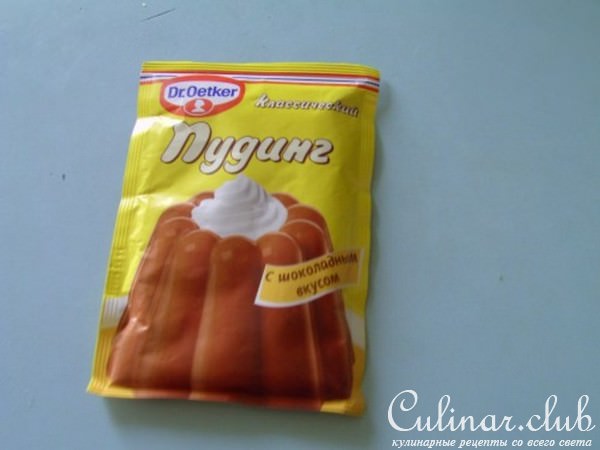 Булочки с пудингом (вариант)
