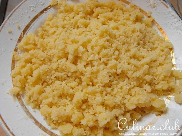 Печенье с масляной крошкой.