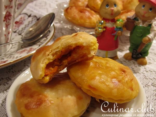 Пирожки с морковной начинкой для Зайки