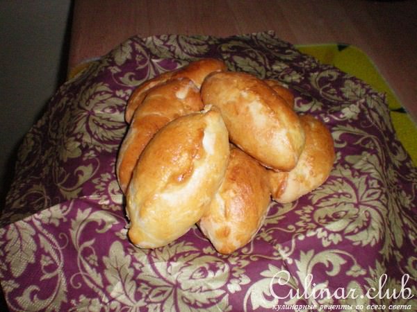 ПИРОЖКИ дрожжевые без расстойки