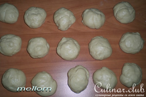 Булочки с кунжутом