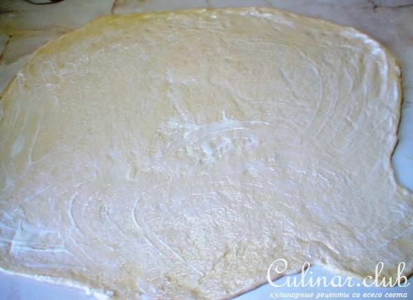 Булочки с корицей, творогом и маскарпоне