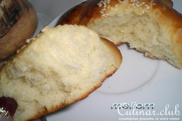 Булочки с кунжутом