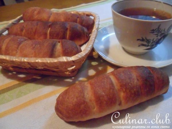 Булочки с плавленным сыром