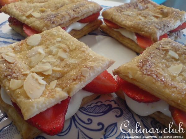 пирожное "Мильфёй" //mille-feuillе//неклассический
