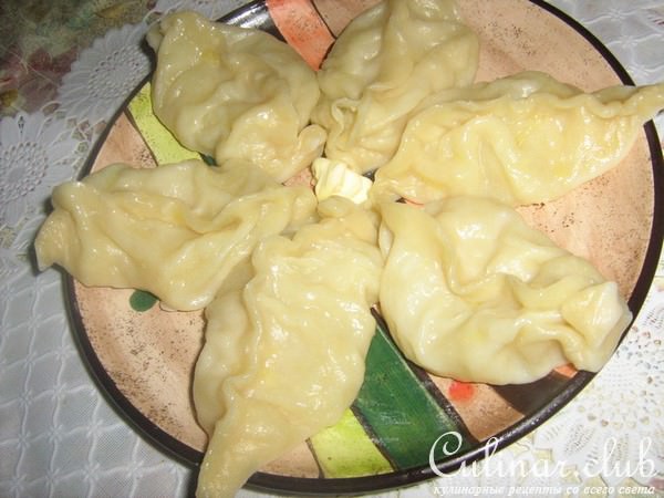 Паровые пирожки с картошечкой.