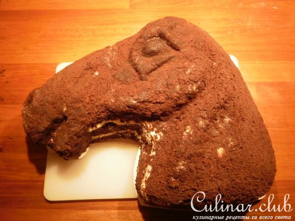 Шоколадная мастика и Торт Лошадь