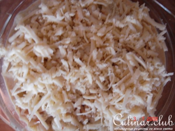 Цветная капуста со сливками и гр.орехом