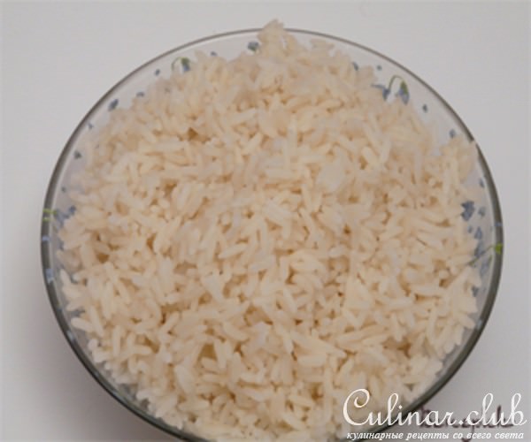 Тыква запеченная с рисом, сухофруктами, орехами и политая мёдом.